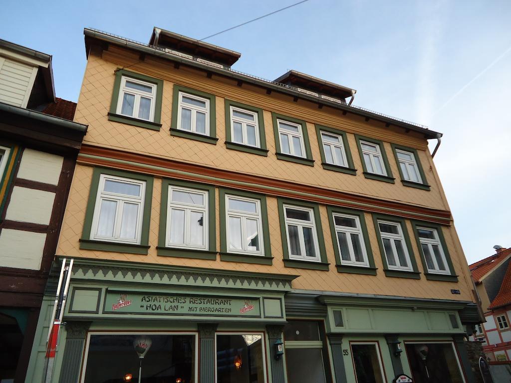 Pension An Der Stadtmauer ヴェルニゲローデ エクステリア 写真